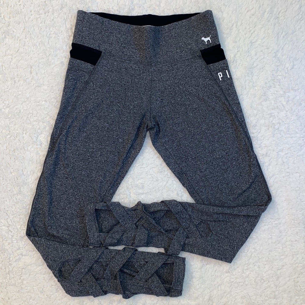 PINK Lattice Leggings